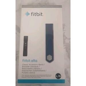 New Fitbit Alta HR/ Alta Classic Accessory Band Large Blue